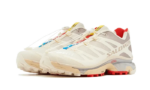 Salomon XT-4 OG Vanilla Ice Fiery Red - vue 2