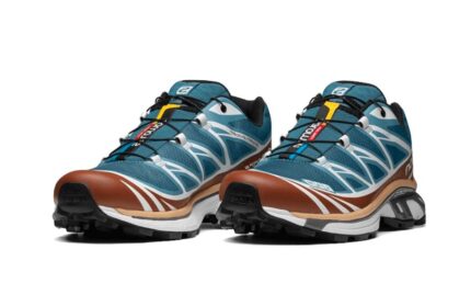 Salomon XT-6 Aegean Blue Hazelnut - vue 2