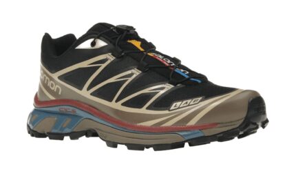 Salomon XT-6 Black Cow Hide - vue 2