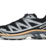 Salomon XT-6 Black Footwear Silver Warm Apricot authentique