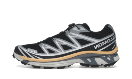 Salomon XT-6 Black Footwear Silver Warm Apricot authentique