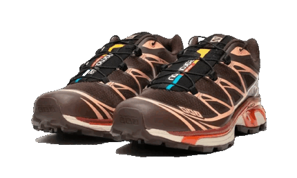 Salomon XT-6 Delicioso Chocolate Fondant Peach - vue 2
