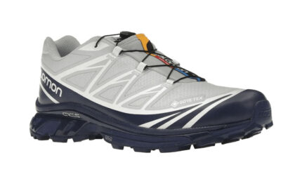 Salomon XT-6 Gore-Tex Blue Print Heather White - vue 2