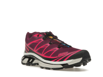 Salomon XT-6 Neon Tokyo Plum Caspia - vue 2