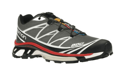 Salomon XT-6 Pewter Aurora Red - vue 2