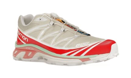 Salomon XT-6 Shortbread Poppy Red - vue 2