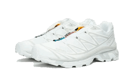 Salomon XT-6 White Lunar Rock - vue 2