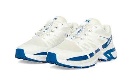 Salomon XT-Wings 2 JJJJound Cream Blue - vue 2