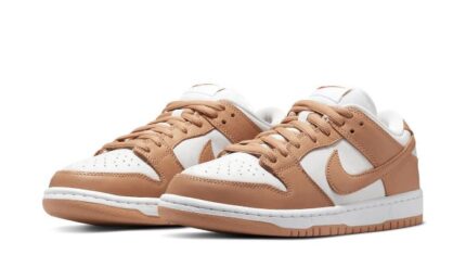 Nike SB Dunk Low Light Cognac - vue 2
