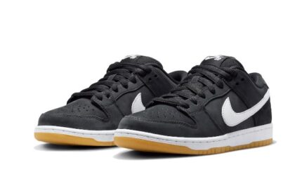 Nike SB Dunk Low Pro ISO Black Gum - vue 2