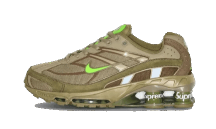 Shox Ride 2 Supreme Kaki authentique