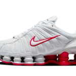 Shox TL Platinum Tint Gym Red authentique