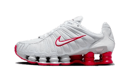 Shox TL Platinum Tint Gym Red authentique