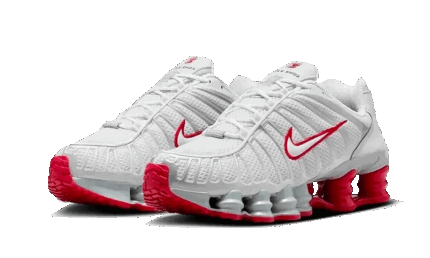 Shox TL Platinum Tint Gym Red - vue 2