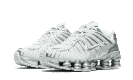 Shox TL White Chrome - vue 2