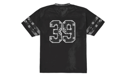 Supreme Bandana Football Jersey Black - vue 2