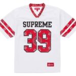 Supreme Bandana Football Jersey White authentique