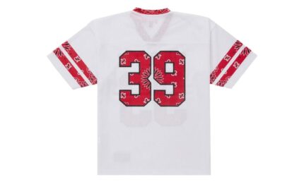 Supreme Bandana Football Jersey White - vue 2