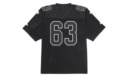 Supreme Bones Football Jersey Black - vue 2