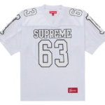 Supreme Bones Football Jersey White authentique