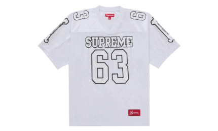 Supreme Bones Football Jersey White authentique