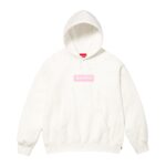 Supreme Box Logo Hooded Sweatshirt White authentique