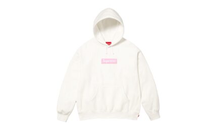 Supreme Box Logo Hooded Sweatshirt White authentique