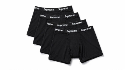 Supreme Hanes Boxer Briefs Black - vue 2