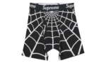 Supreme Hanes Spider-Man Boxer Briefs (2 Pack) Black - vue 2