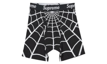 Supreme Hanes Spider-Man Boxer Briefs (2 Pack) Black - vue 2