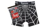 Supreme Hanes Spider-Man Boxer Briefs (2 Pack) Black authentique