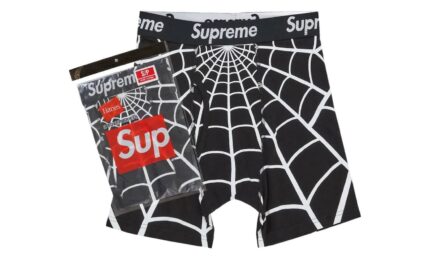 Supreme Hanes Spider-Man Boxer Briefs (2 Pack) Black authentique