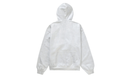 Supreme MM6 Maison Margiela Foil Box Logo Hooded Sweatshirt White - vue 2