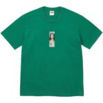 Supreme Prayer Card Box Logo Tee Light Pine authentique