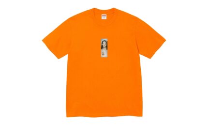Supreme Prayer Card Box Logo Tee Orange authentique