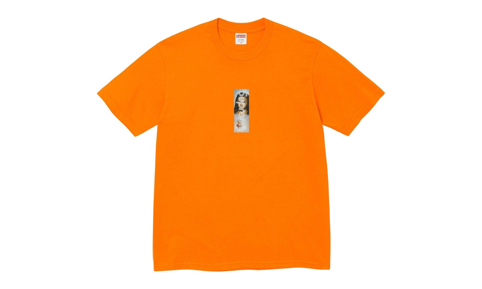 supreme-prayer-card-box-logo-tee-orange-450985 Supreme Prayer Card Box Logo Tee Orange authentique