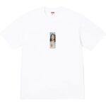 Supreme Prayer Card Box Logo Tee White authentique