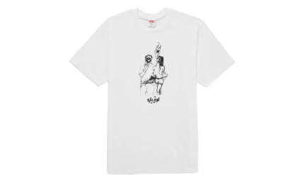 Supreme SALEM Tee White authentique