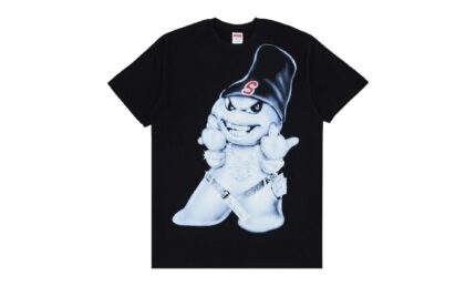 Supreme Snowman Tee Black authentique