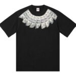 Supreme x MM6 Maison Margiela Money Short-Sleeve Top Black authentique