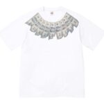 Supreme x MM6 Maison Margiela Money Short-Sleeve Top White authentique