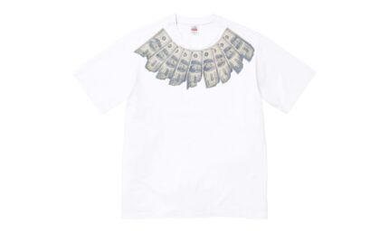 Supreme x MM6 Maison Margiela Money Short-Sleeve Top White authentique