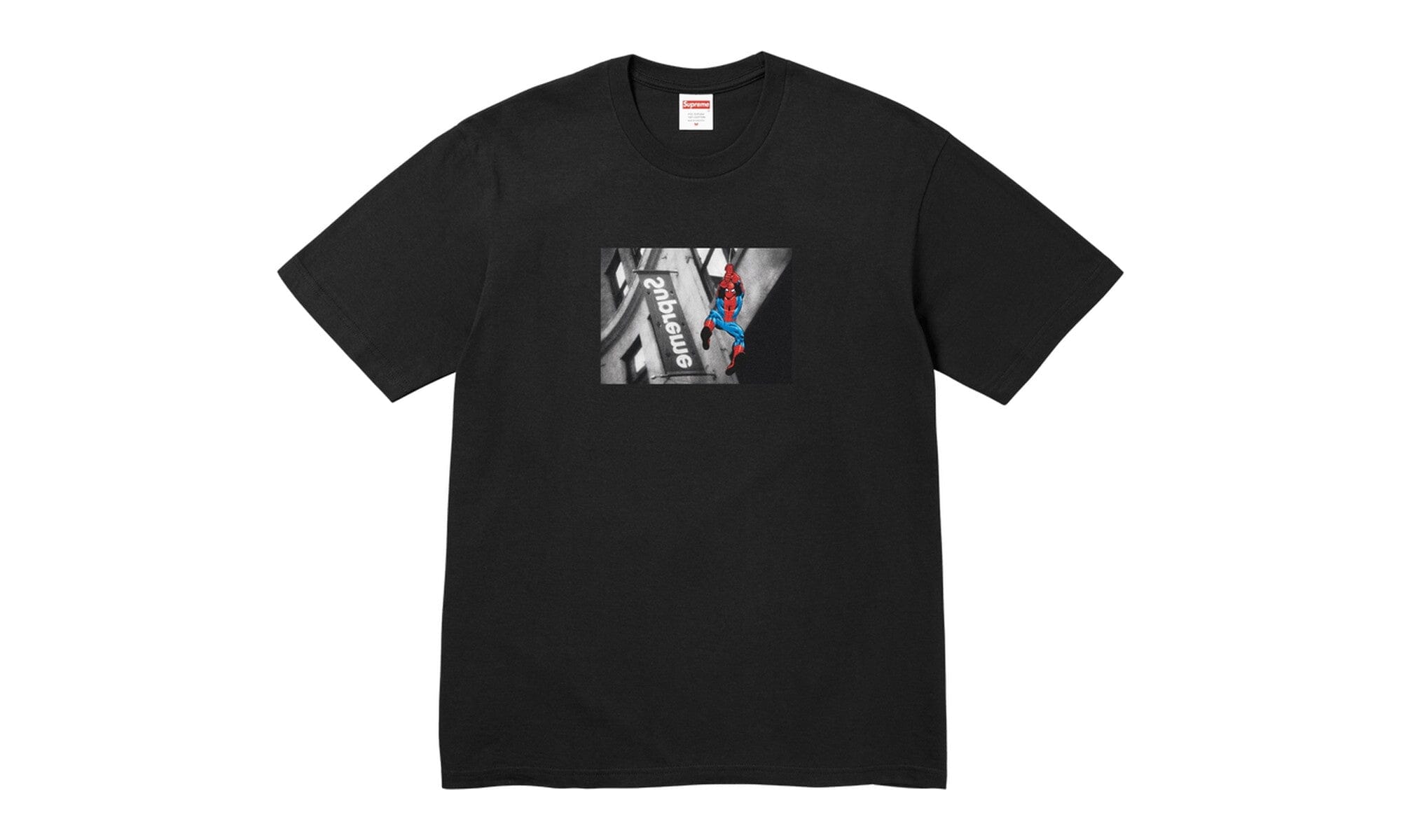 supreme-x-spider-man-tee-black-305352 Supreme x Spider-Man Tee Black authentique