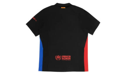 Travis Scott x FC Barcelona 2024/25 Match Away Cactus Jack Jersey Black - vue 2
